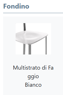 Sedia Scavolini Speedy