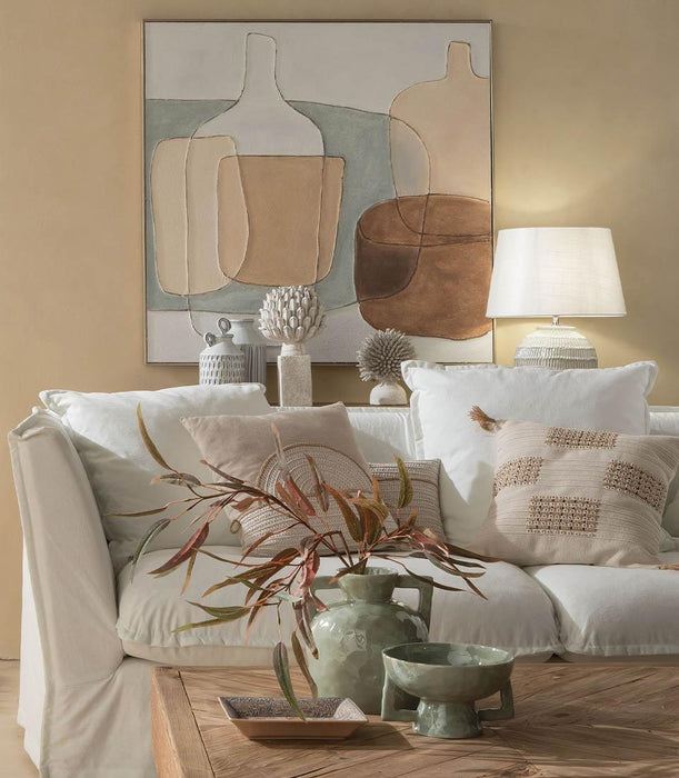Quadro con cornice 100x100 L'Oca Nera
