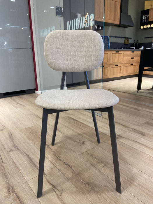 Sedia in tessuto Scavolini Painter Canapa
