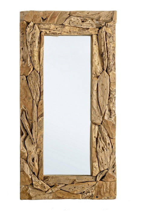 Specchio Bizzotto con cornice Raven 120x60
