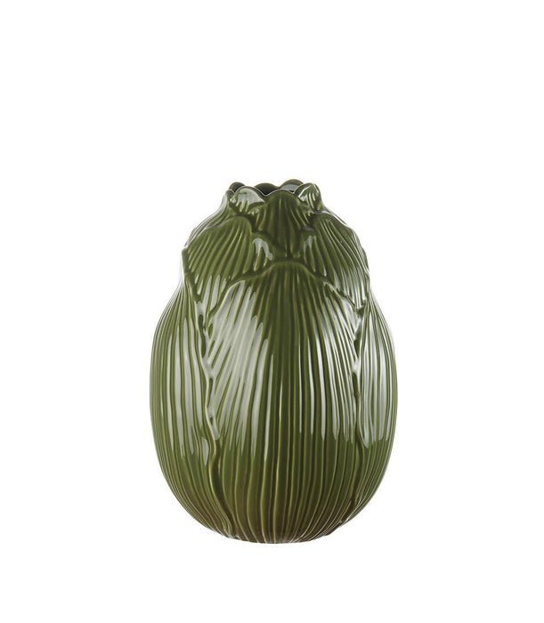 Vaso basso in ceramica L'Oca Nera
