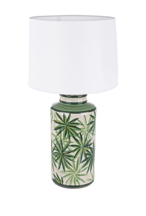Lampada tavolo Bizzotto Porcellana Tropic H63