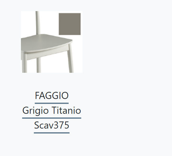 Sedia Scavolini  Pencil